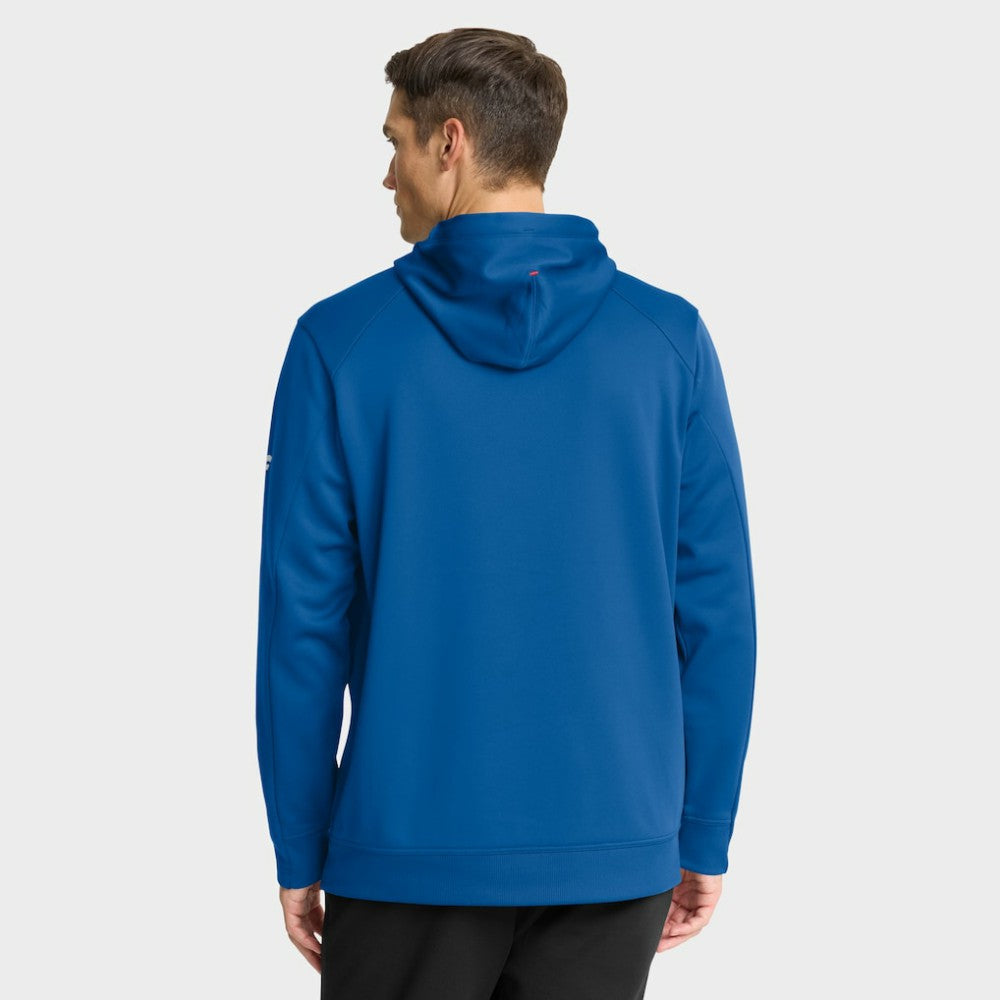 New York Rangers Fanatics Authentic Pro Rink Centennial Hoodie - Blue | US 202494048
