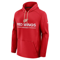 Detroit Red Wings Fanatics Authentic Pro Centennial Rink Hoodie - Red | US 202494050