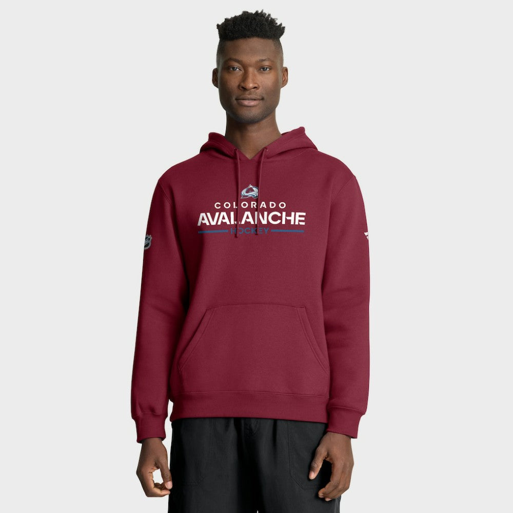 Colorado Avalanche Fanatics Authentic Pro Primary Hoodie - Burgundy | US 202494072