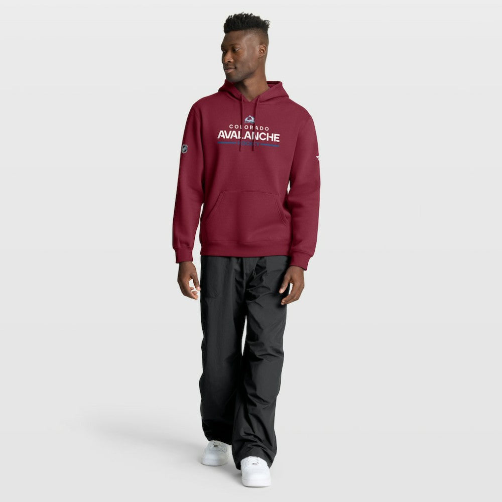 Colorado Avalanche Fanatics Authentic Pro Primary Hoodie - Burgundy | US 202494072