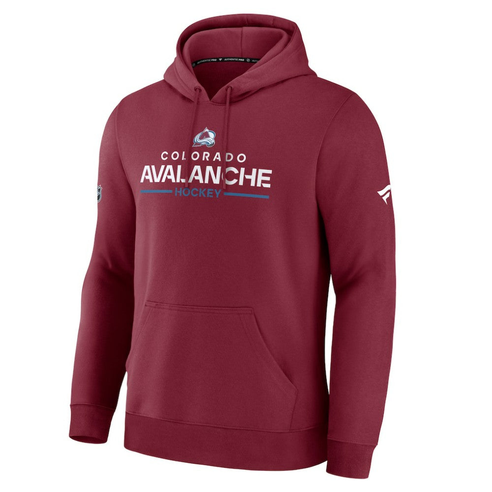 Colorado Avalanche Fanatics Authentic Pro Primary Hoodie - Burgundy | US 202494072