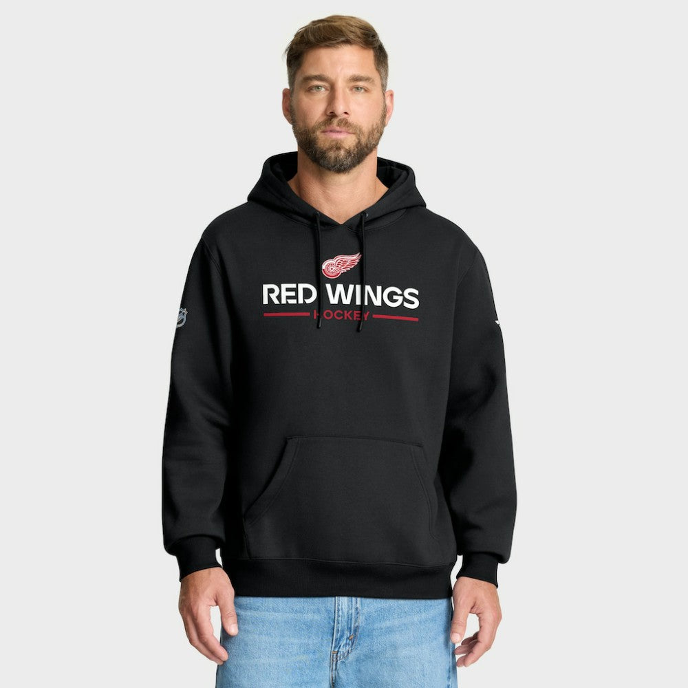 Detroit Red Wings Fanatics Authentic Pro Primary Hoodie - Black | US 202494085