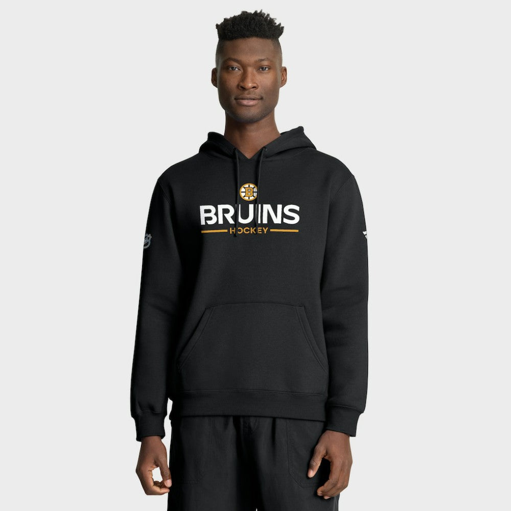 Boston Bruins Fanatics Authentic Pro Primary Hoodie - Black | US 202494101