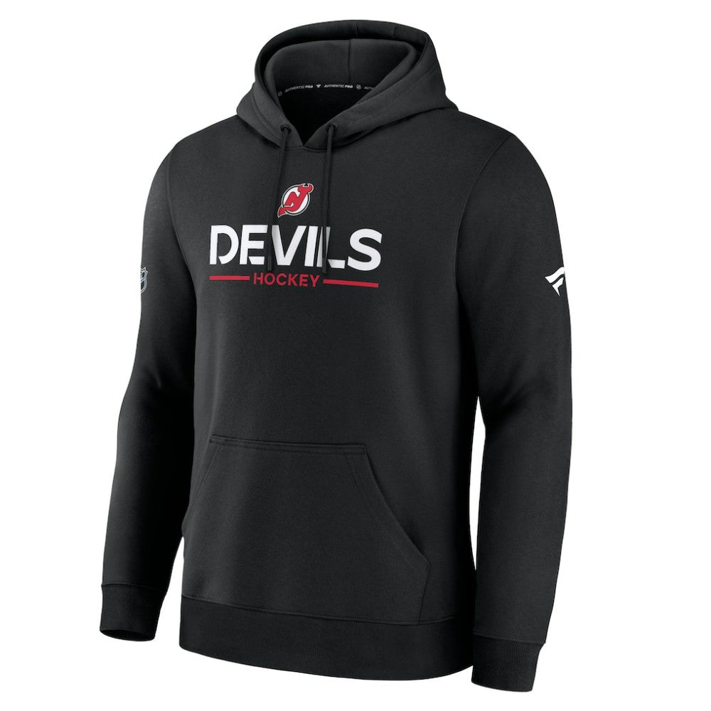 New Jersey Devils Fanatics Authentic Pro Primary Hoodie - Black | US 202494103