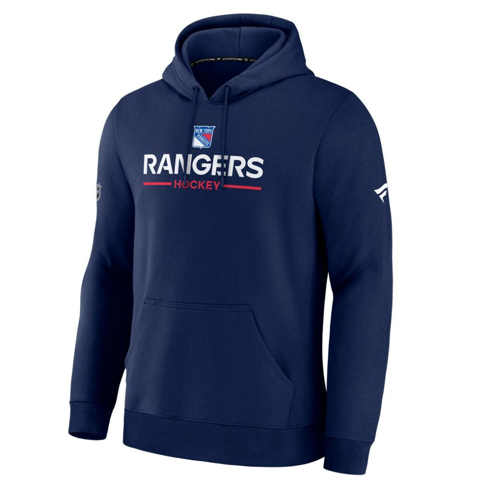 New York Rangers Fanatics Authentic Pro Primary Hoodie - Navy | US 202494113