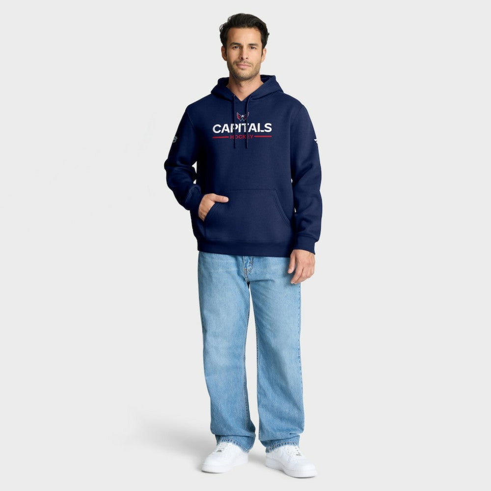 Washington Capitals Fanatics Authentic Pro Primary Hoodie - Navy | US 202494119