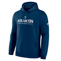 Seattle Kraken Fanatics Authentic Pro Primary Hoodie - Deep Sea Blue | US 202494143