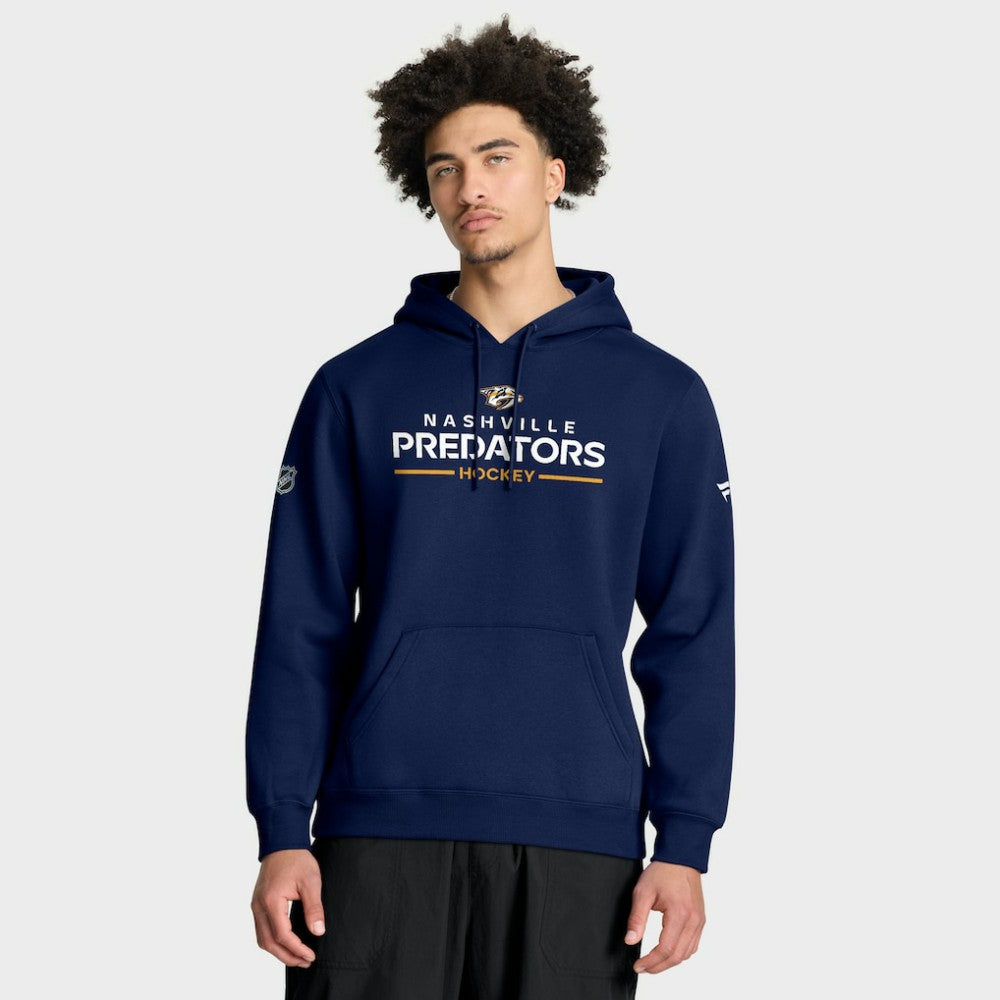 Nashville Predators Fanatics Authentic Pro Primary Hoodie - Navy | US 202494144