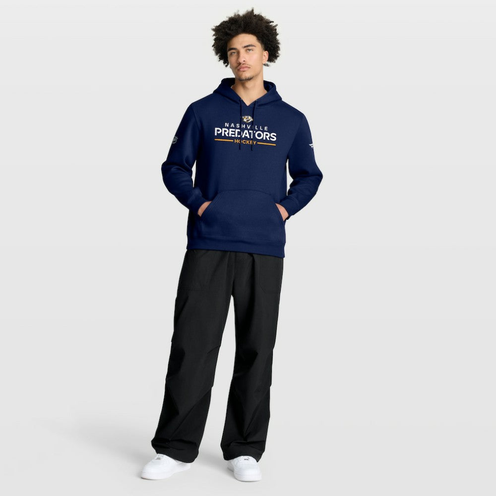 Nashville Predators Fanatics Authentic Pro Primary Hoodie - Navy | US 202494144
