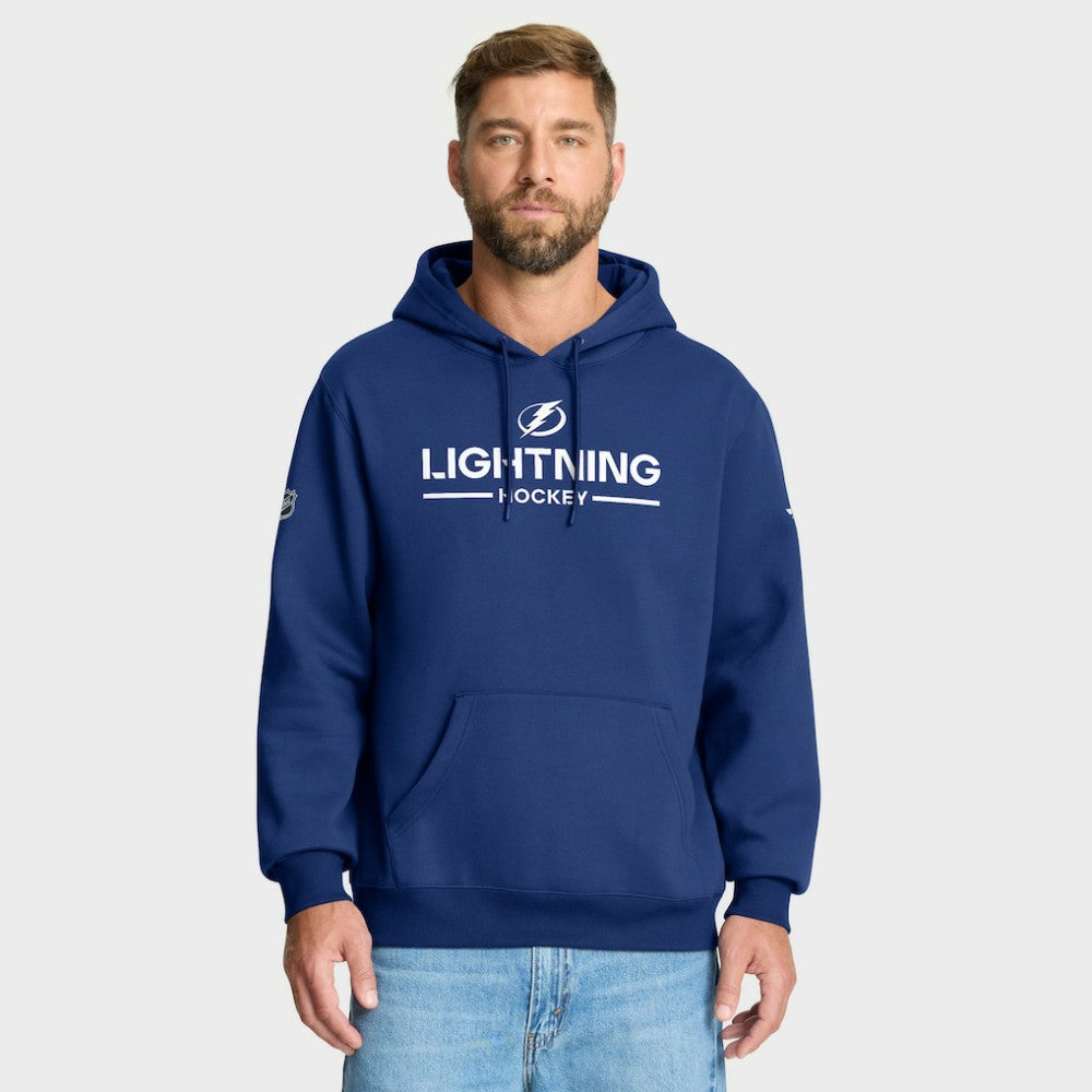 Tampa Bay Lightning Fanatics Authentic Pro Primary Hoodie - Blue | US 202494161
