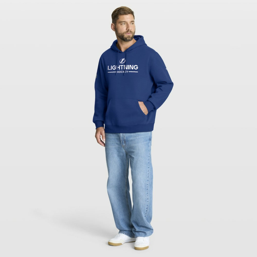 Tampa Bay Lightning Fanatics Authentic Pro Primary Hoodie - Blue | US 202494161