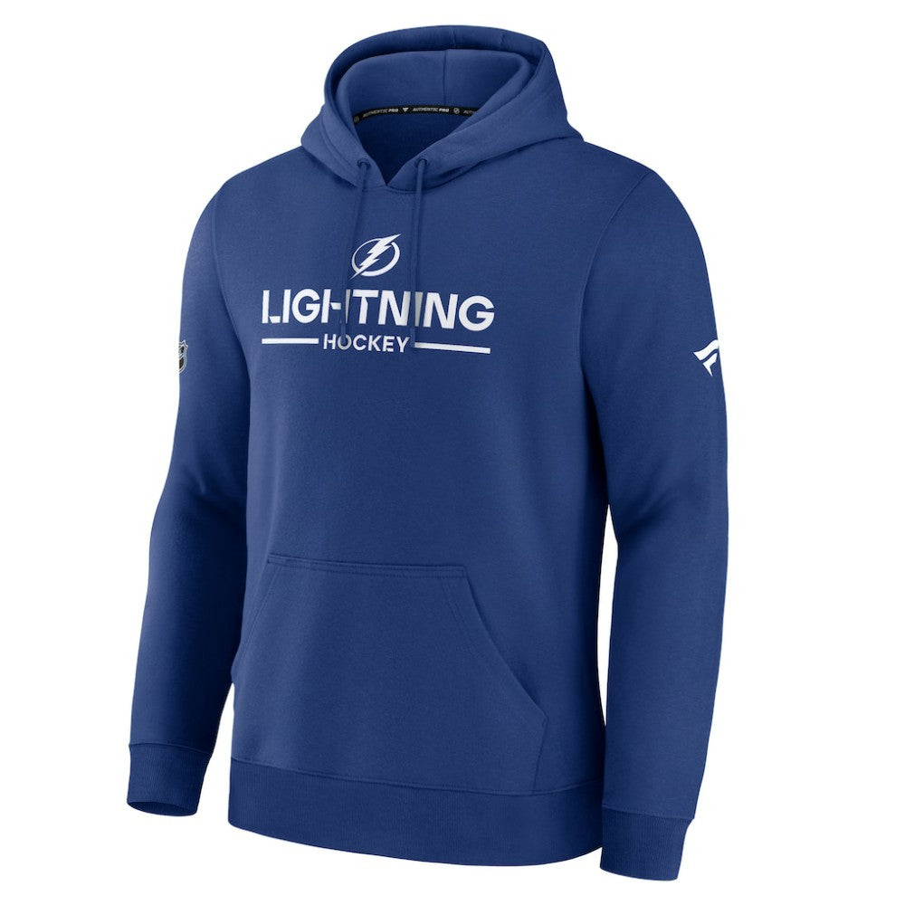 Tampa Bay Lightning Fanatics Authentic Pro Primary Hoodie - Blue | US 202494161