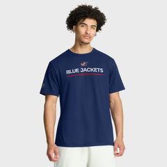 Columbus Blue Jackets Fanatics Authentic Pro Primary T-Shirt - Navy | US 202494262