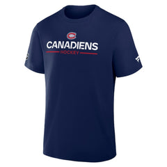 Montreal Canadiens Fanatics Authentic Pro Primary T-Shirt - Navy | US 202494282