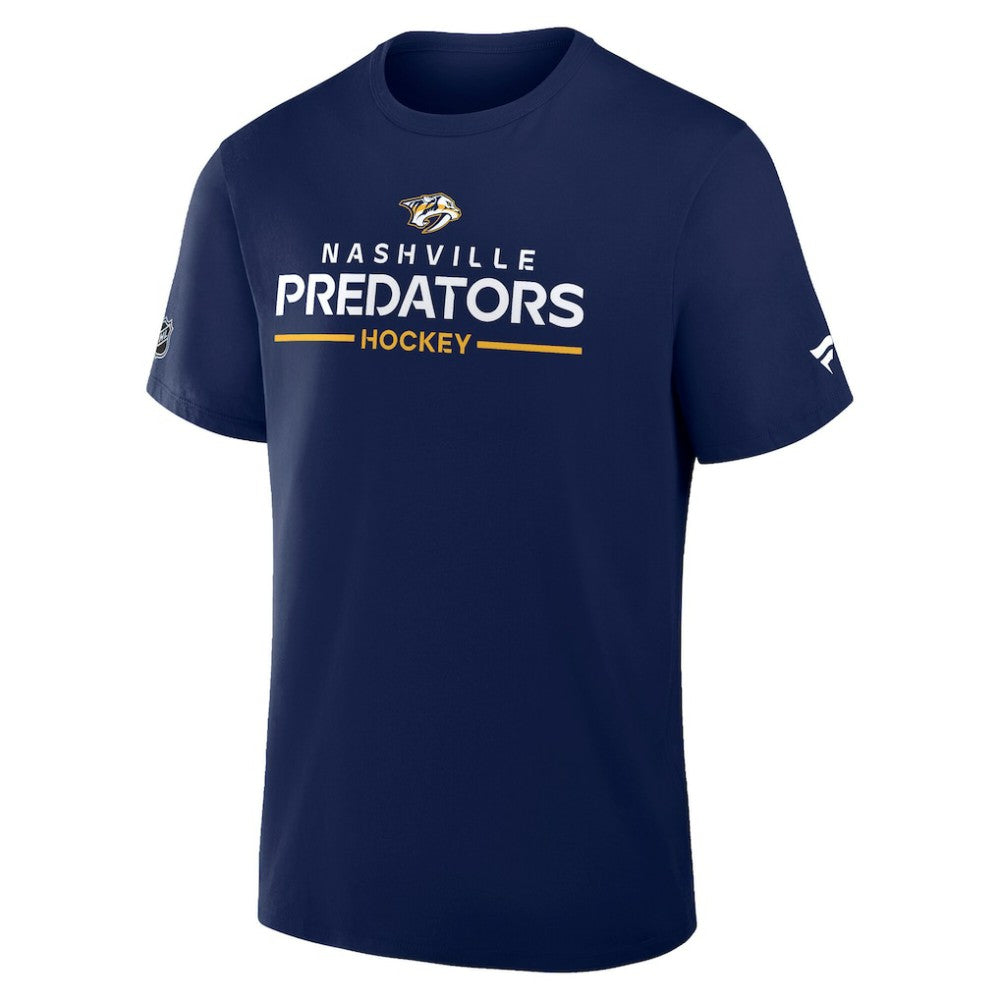 Nashville Predators Fanatics Authentic Pro Primary T-Shirt - Navy | US 202494289