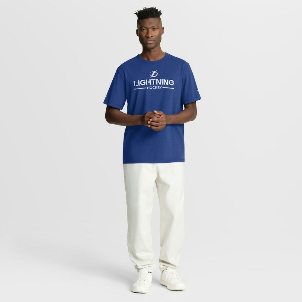 Tampa Bay Lightning Fanatics Authentic Pro Primary T-Shirt - Blue | US 202494292