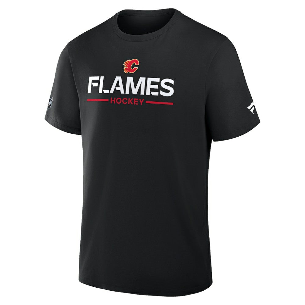 Calgary Flames Fanatics Authentic Pro Primary T-Shirt - Black | US 202494309