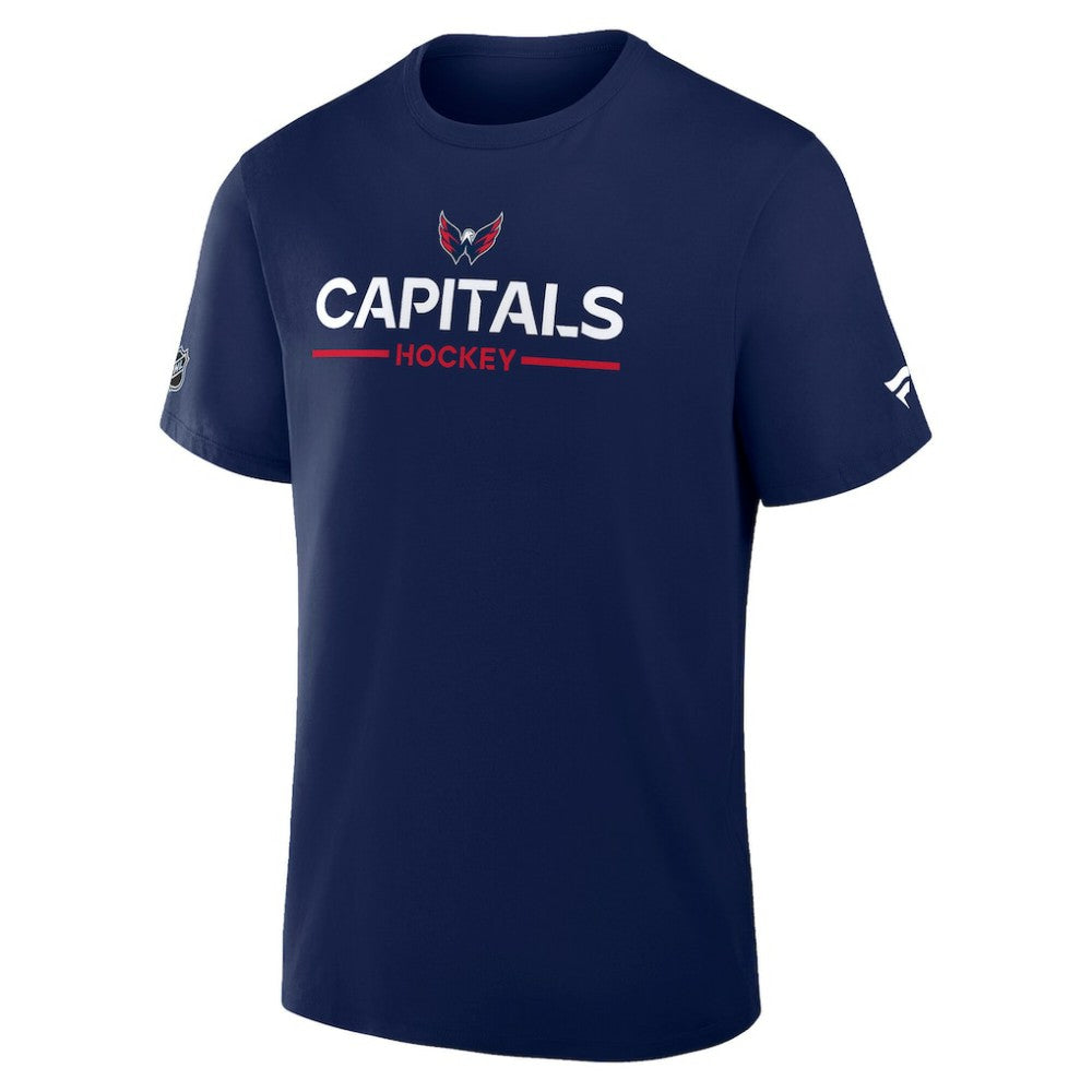 Washington Capitals Fanatics Authentic Pro Primary T-Shirt - Navy | US 202494331