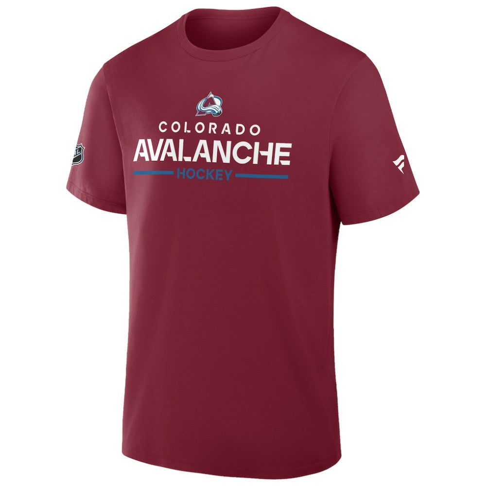 Colorado Avalanche Fanatics Authentic Pro Primary T-Shirt - Burgundy | US 202494343