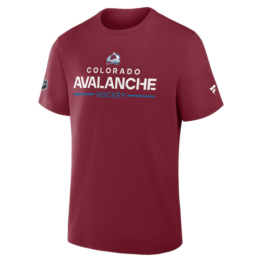 Colorado Avalanche Fanatics Authentic Pro Primary T-Shirt - Burgundy | US 202494343