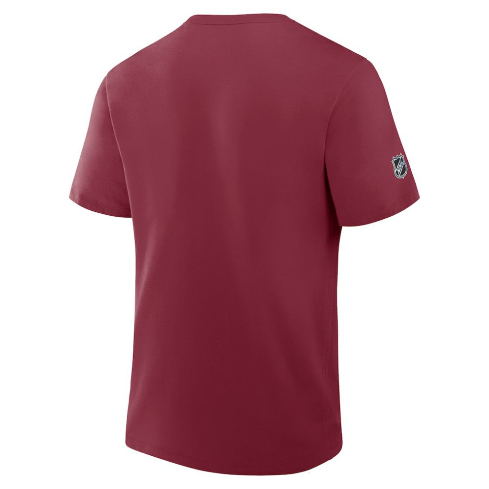 Colorado Avalanche Fanatics Authentic Pro Primary T-Shirt - Burgundy | US 202494343