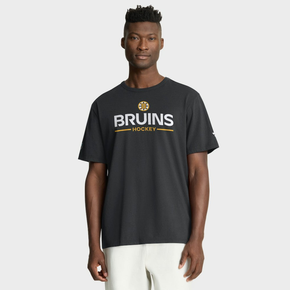Boston Bruins Fanatics Authentic Pro Primary T-Shirt - Black | US 202494348