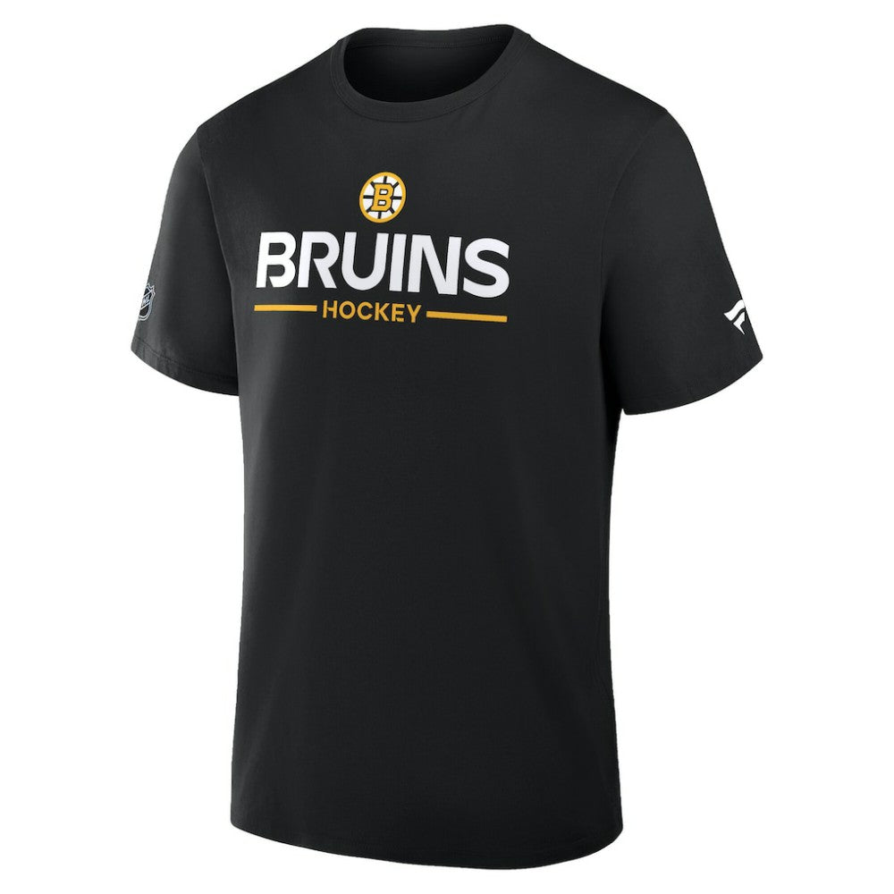 Boston Bruins Fanatics Authentic Pro Primary T-Shirt - Black | US 202494348
