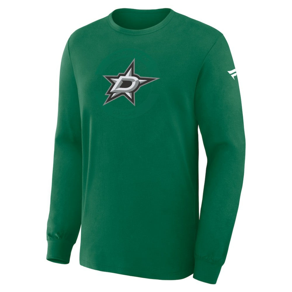 Dallas Stars Fanatics Authentic Pro Property Of Practice Long Sleeve T-Shirt - Kelly Green | US 202494468