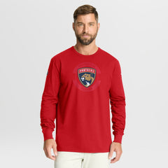 Florida Panthers Fanatics Authentic Pro Property Of Practice Long Sleeve T-Shirt - Red | US 202494476