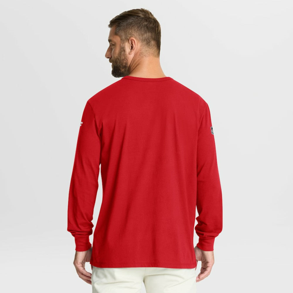 Florida Panthers Fanatics Authentic Pro Property Of Practice Long Sleeve T-Shirt - Red | US 202494476