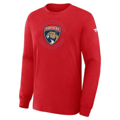 Florida Panthers Fanatics Authentic Pro Property Of Practice Long Sleeve T-Shirt - Red | US 202494476