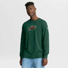 Minnesota Wild Fanatics Authentic Pro Property Of Practice Long Sleeve T-Shirt - Green | US 202494482