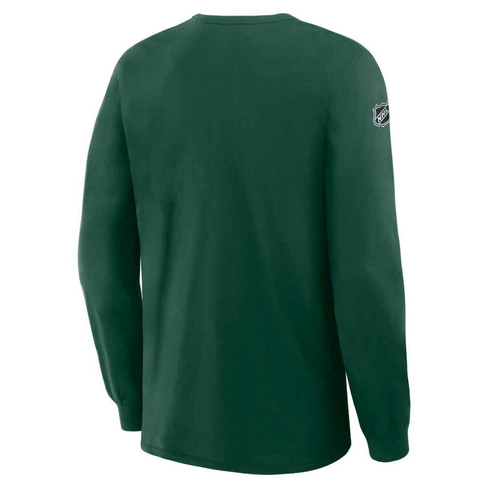 Minnesota Wild Fanatics Authentic Pro Property Of Practice Long Sleeve T-Shirt - Green | US 202494482