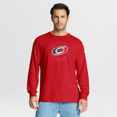 Carolina Hurricanes Fanatics Authentic Pro Property Of Practice Long Sleeve T-Shirt - Red | US 202494490