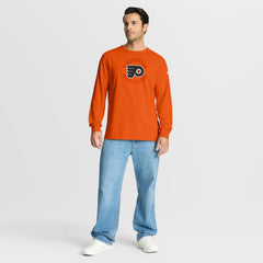 Philadelphia Flyers Fanatics Authentic Pro Property Of Practice Long Sleeve T-Shirt - Orange | US 202494533
