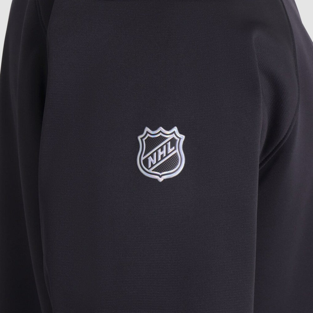 New Jersey Devils Fanatics Authentic Pro Rink Raglan Quarter-Zip Pullover - Black | US 202495199