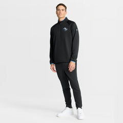 Utah Mammoth Fanatics Authentic Pro Rink Raglan Quarter-Zip Pullover - Black | US 202495202