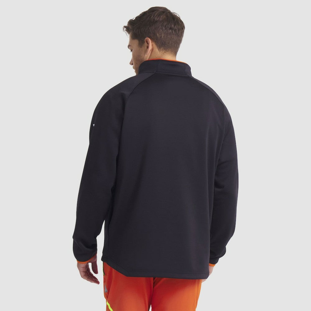 Philadelphia Flyers Fanatics Authentic Pro Rink Raglan Quarter-Zip Pullover - Black | US 202495205