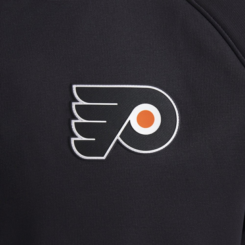 Philadelphia Flyers Fanatics Authentic Pro Rink Raglan Quarter-Zip Pullover - Black | US 202495205