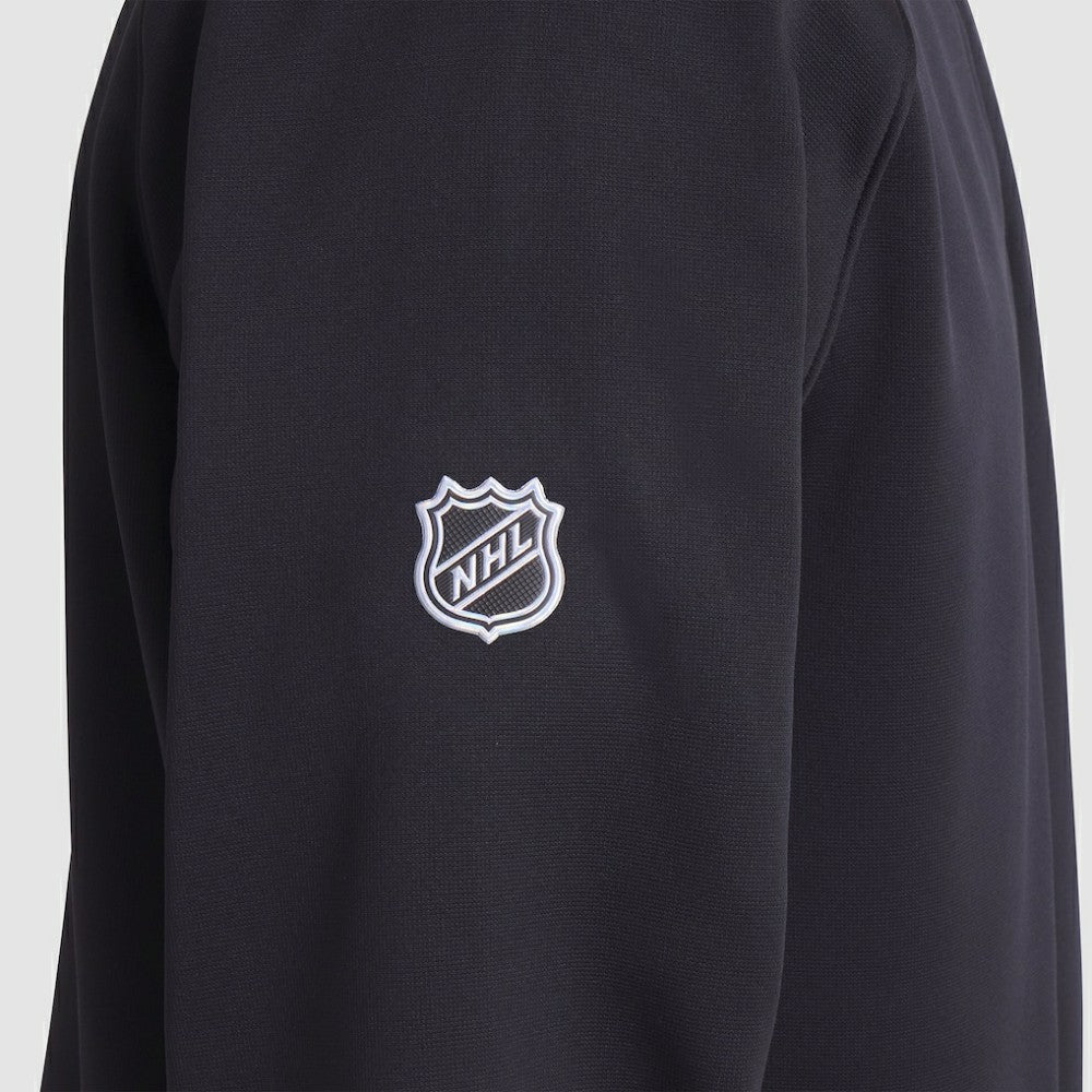 Pittsburgh Penguins Fanatics Authentic Pro Rink Raglan Quarter-Zip Pullover - Black | US 202495206