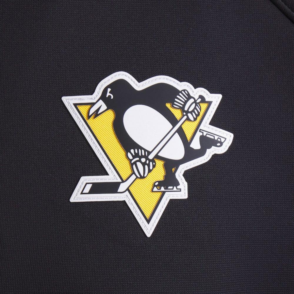 Pittsburgh Penguins Fanatics Authentic Pro Rink Raglan Quarter-Zip Pullover - Black | US 202495206