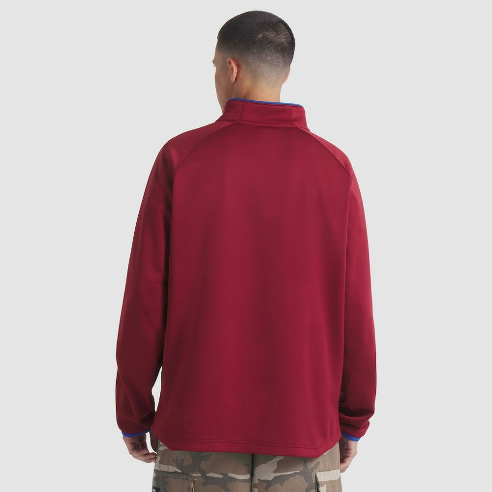 Colorado Avalanche Fanatics Authentic Pro Rink Raglan Quarter-Zip Pullover - Burgundy | US 202495208