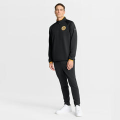 Boston Bruins Fanatics Authentic Pro Rink Raglan Quarter-Zip Pullover - Black | US 202495211
