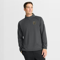 Vegas Golden Knights Fanatics Authentic Pro Rink Raglan Quarter-Zip Pullover - Black | US 202495225