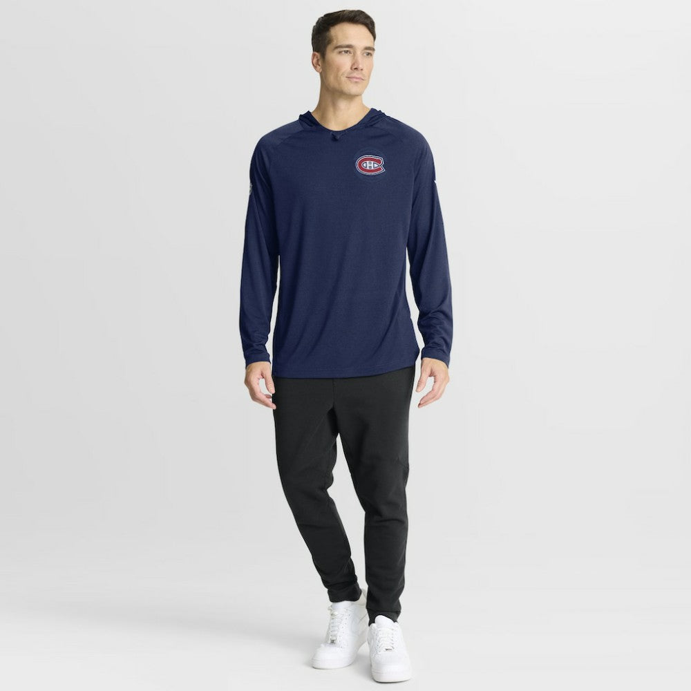 Montreal Canadiens Fanatics Authentic Pro Rink Hoodie - Navy | US 202495233