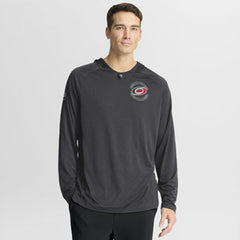 Carolina Hurricanes Fanatics Authentic Pro Rink Hoodie - Charcoal | US 202495235