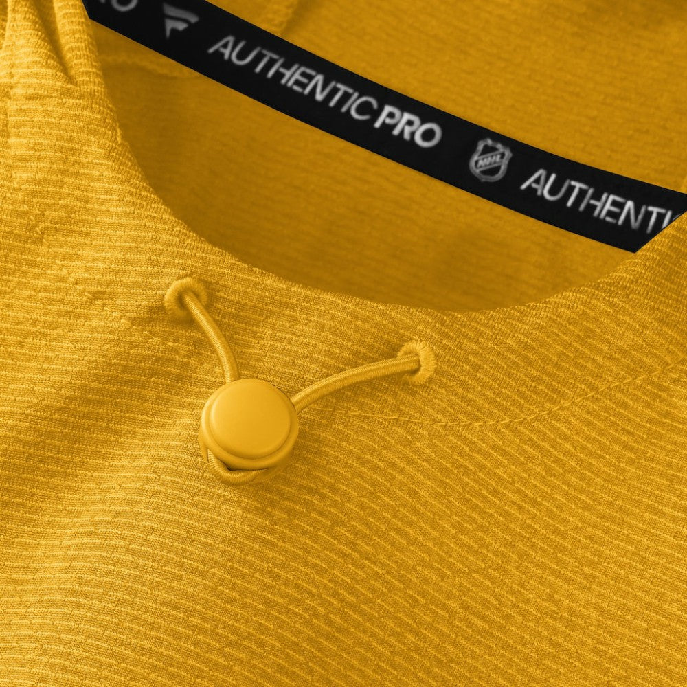 Nashville Predators Fanatics Authentic Pro Rink Hoodie - Gold | US 202495236