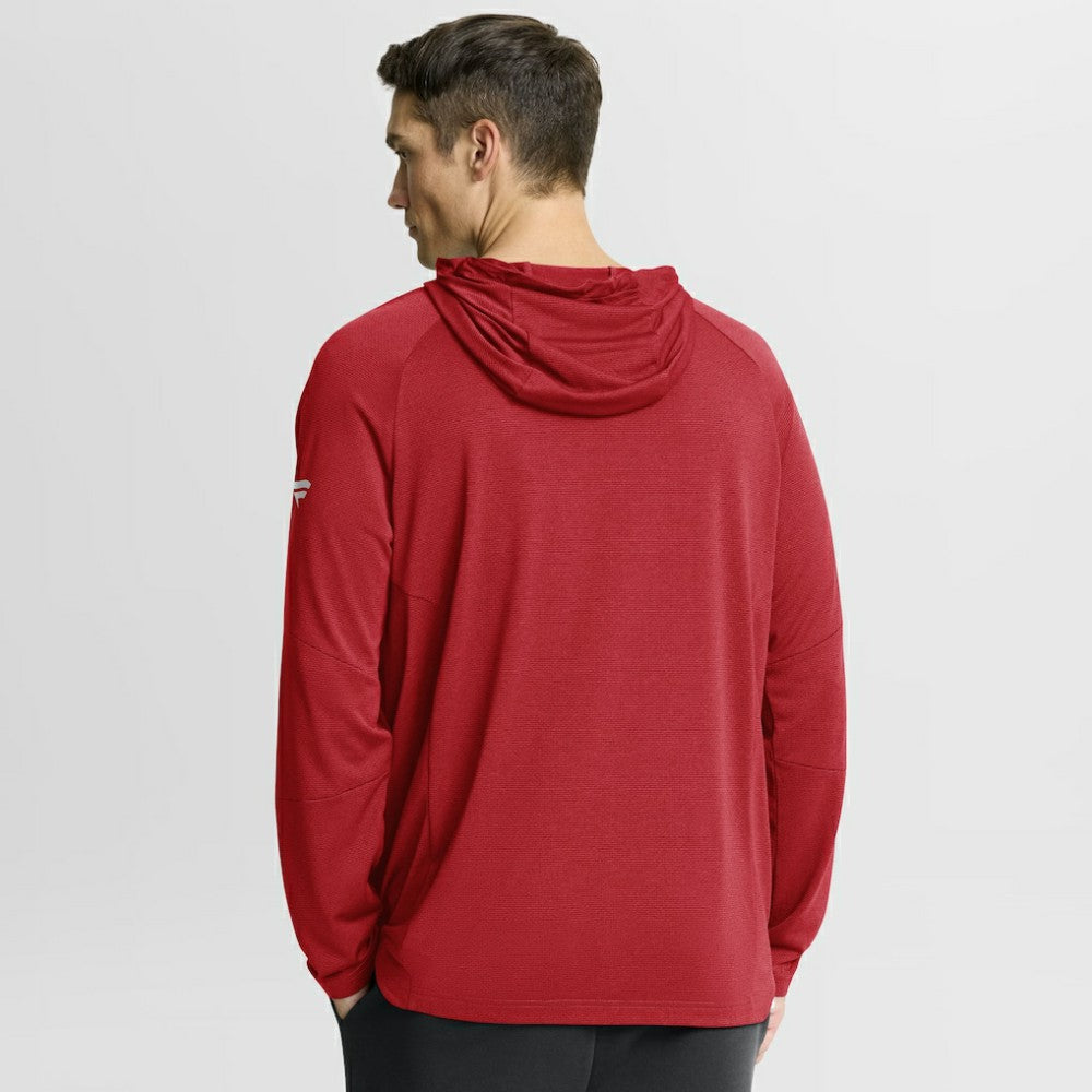 Calgary Flames Fanatics Authentic Pro Rink Hoodie - Red | US 202495237