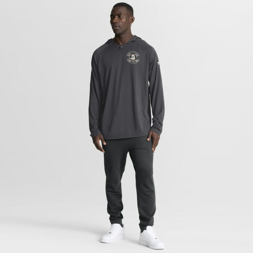Anaheim Ducks Fanatics Authentic Pro Rink Hoodie - Charcoal | US 202495239
