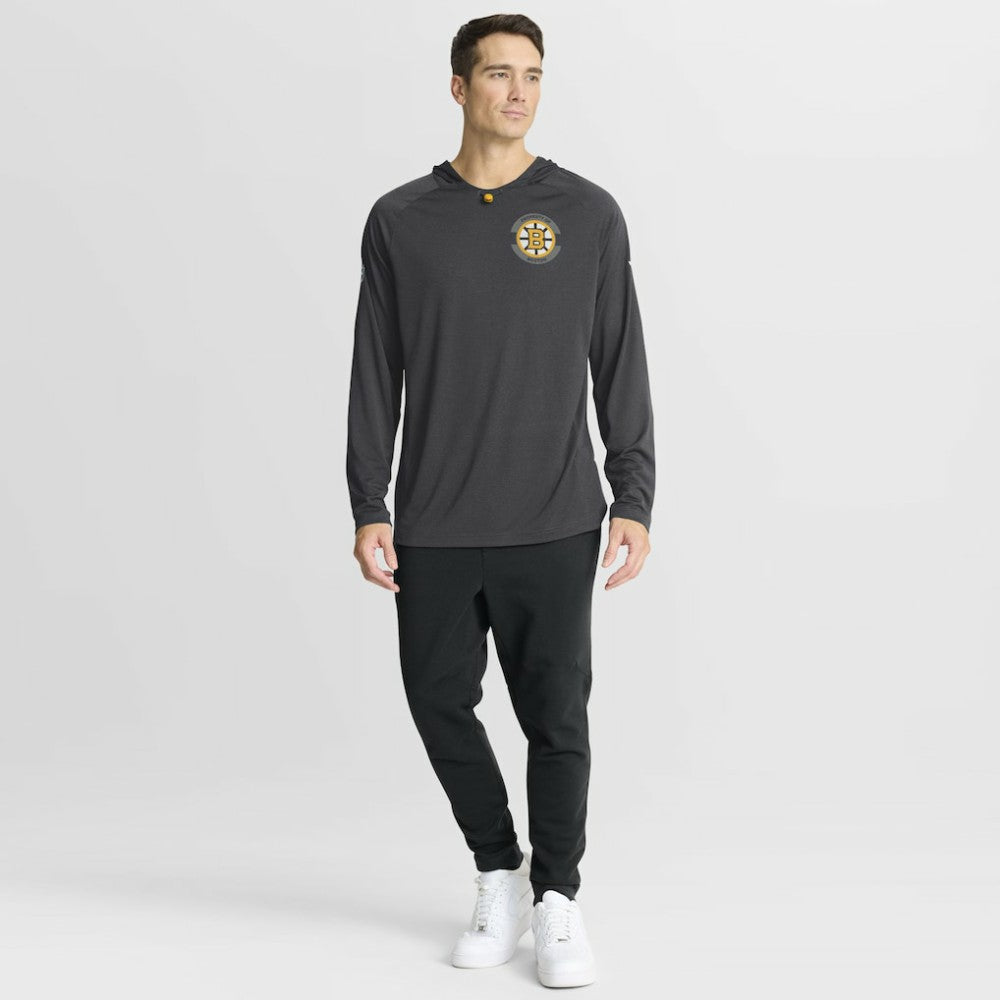 Boston Bruins Fanatics Authentic Pro Rink Hoodie - Charcoal | US 202495240